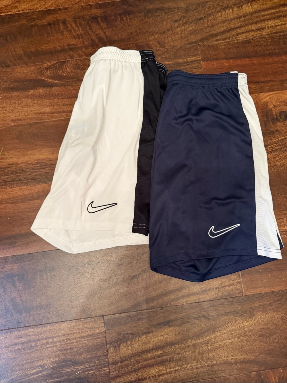 NWT 2 pair Nike Soccer Shorts-Adult Medium